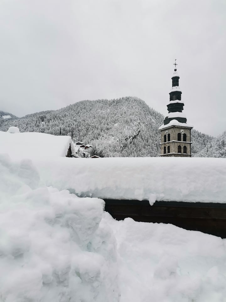 Le village de La Clusaz