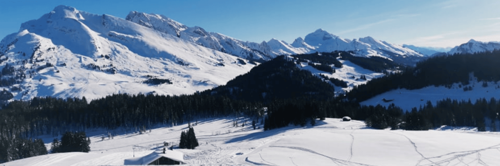 Panorama à la Clusaz