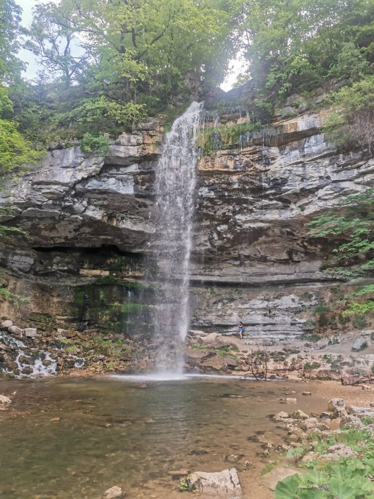 Les cascades du Hérisson dans le Jura