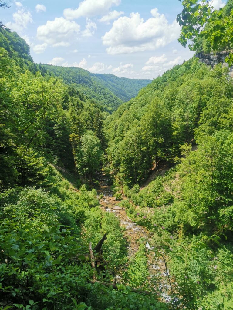 Les cascades du Hérisson dans le Jura