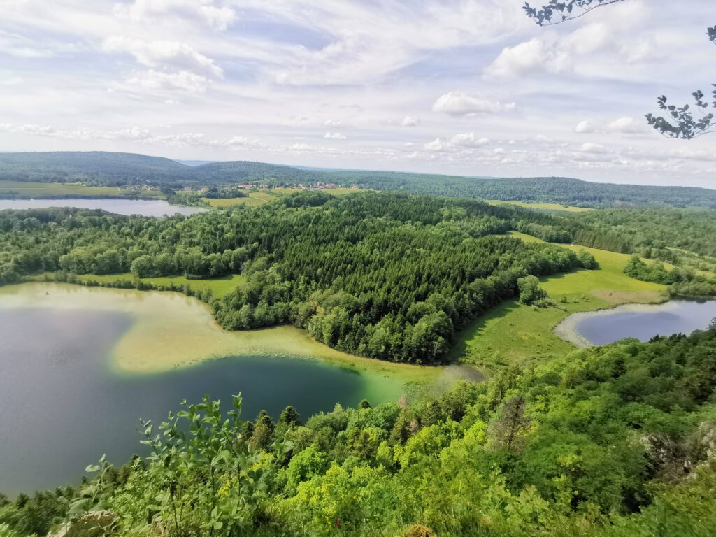 Belvédère des 4 lacs dans le Jura