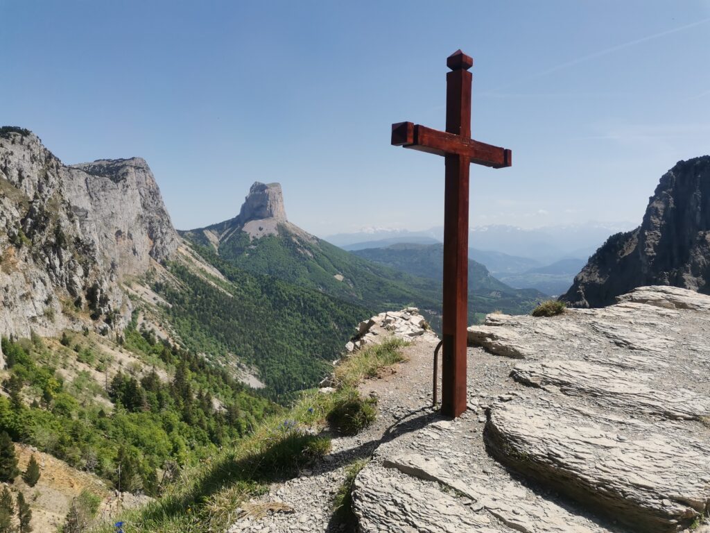 L'arrivée au Pas de l'Aiguille
