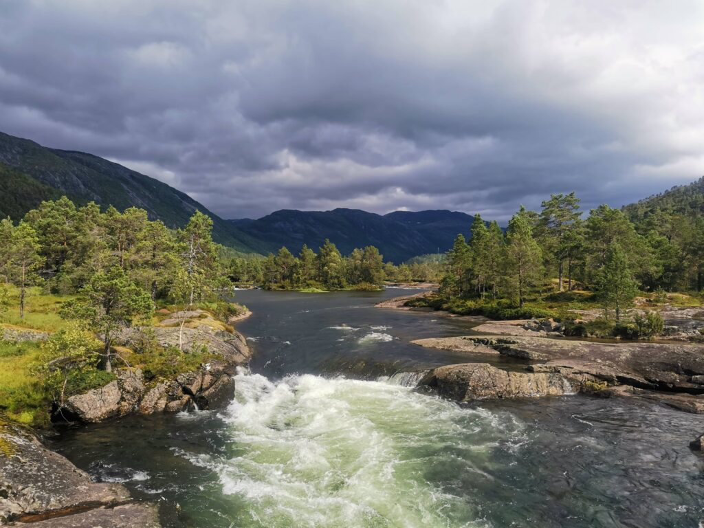 Sur la route direction Balestrand