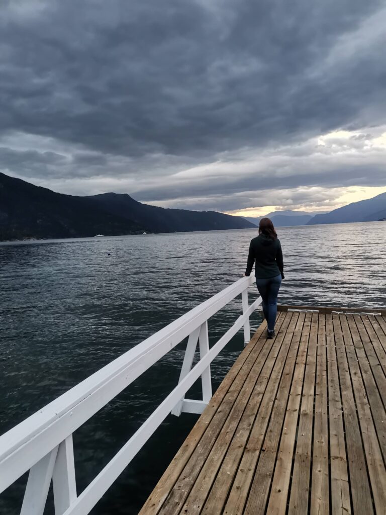 Balade de fin de soirée à Balestrand