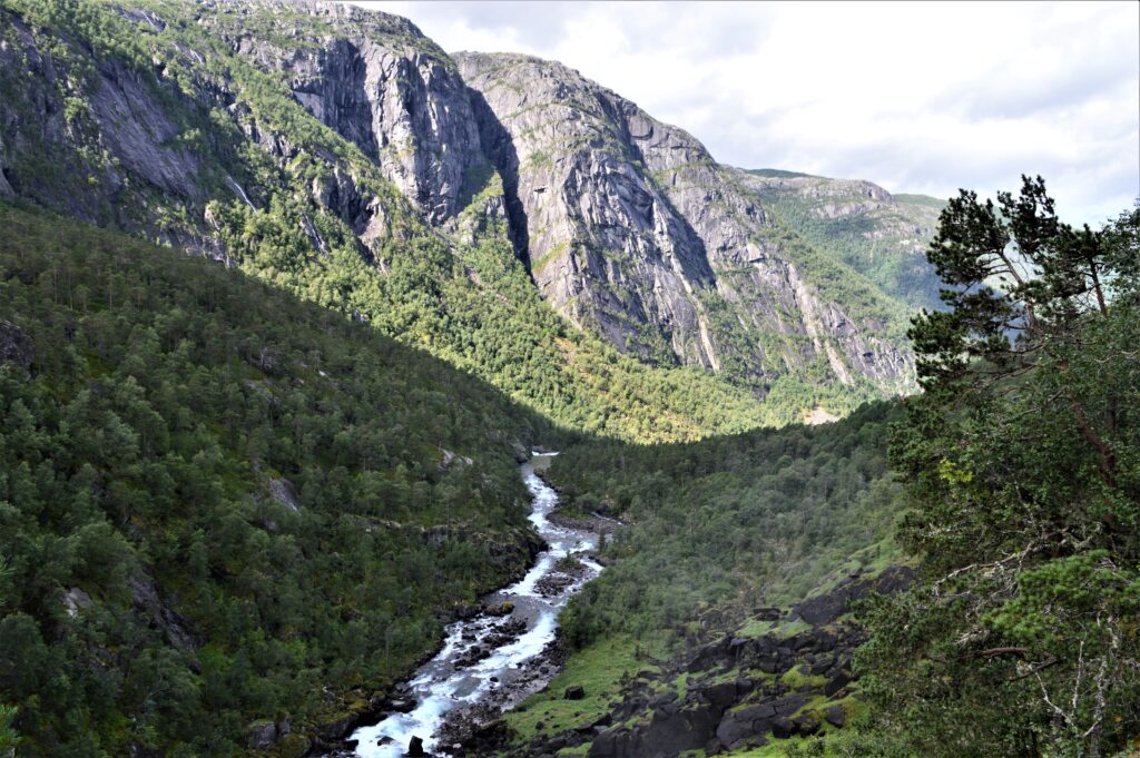 La vallée de Husedalen, Norvège