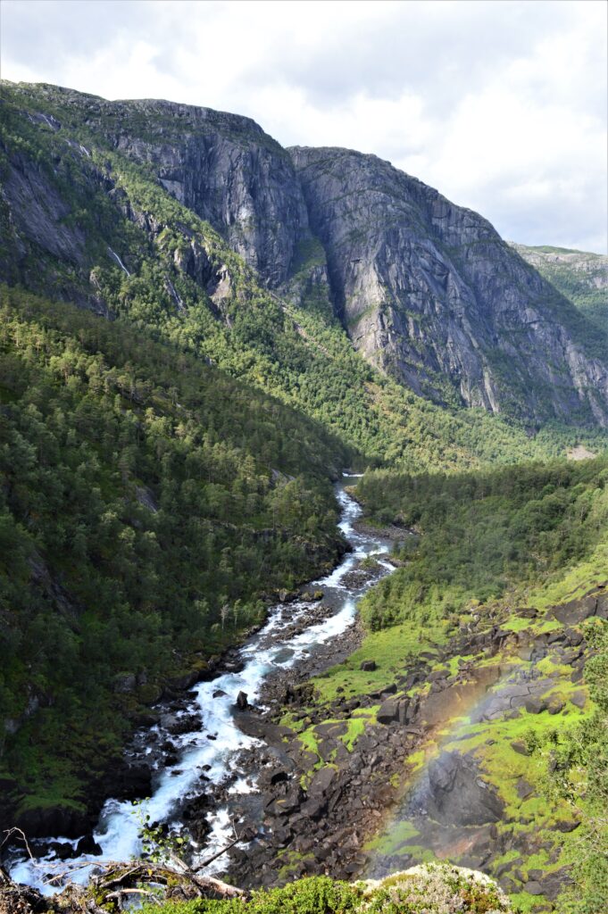 Dans la vallée des cascades