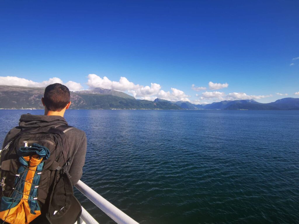 La traversée en ferry