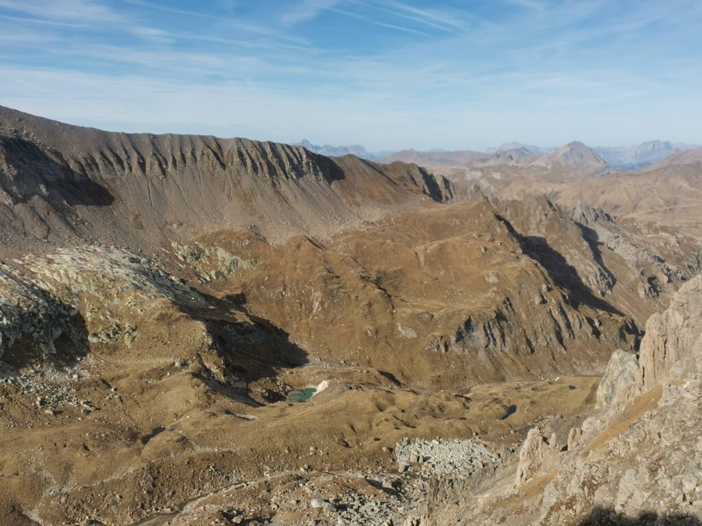 Panorama sur le Mont-Blanc
