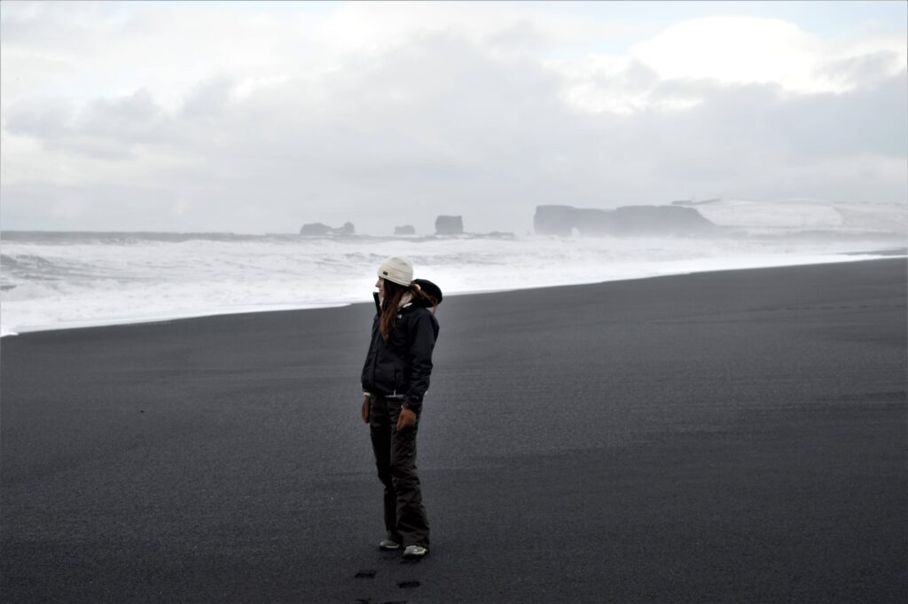 Plage de sable noir, Islande
