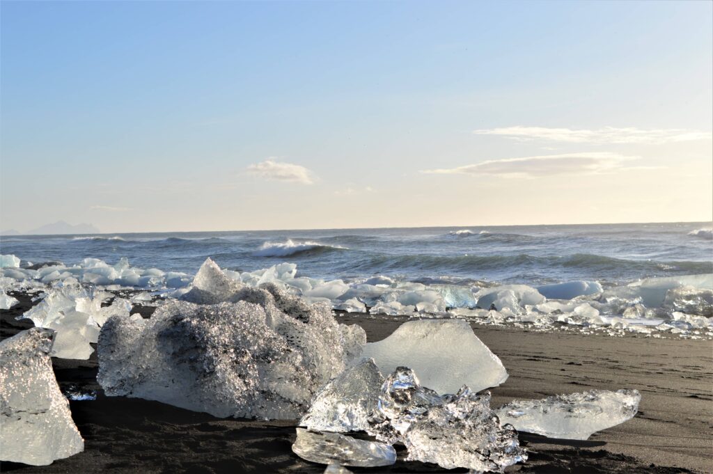 Plage de diamant, Islande