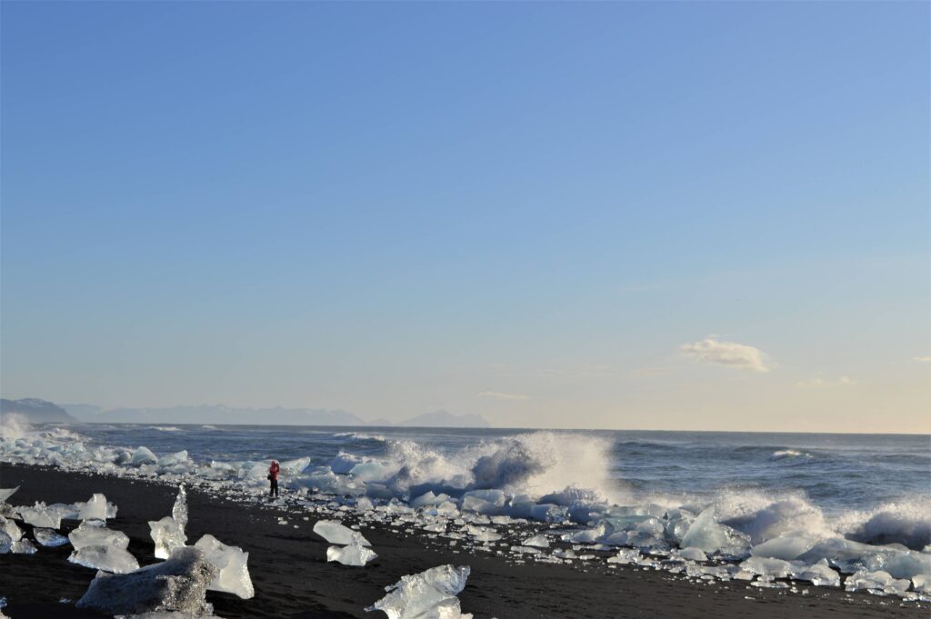Plage de diamant, Islande