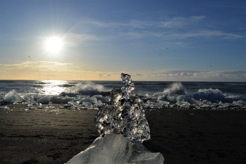 Plage de diamant, Islande
