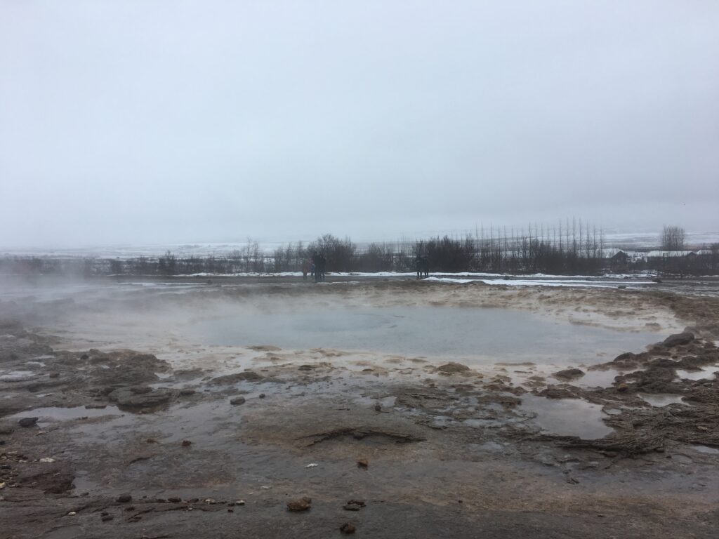 Le décor à Geysir