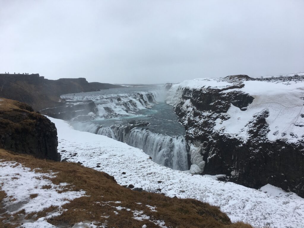 Les chutes de Gullfoss, Islande