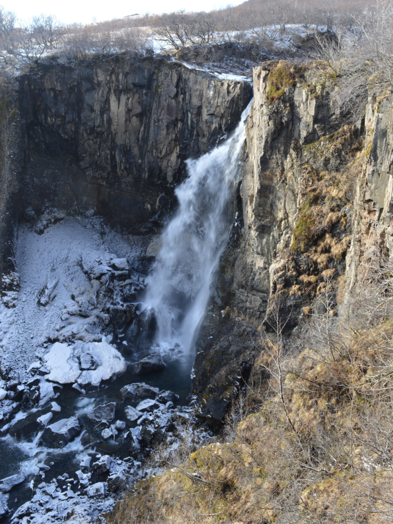 Hundafoss, parc de Skaftafell, Islande