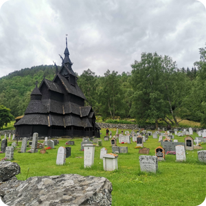 Eglise en bois debout de Borgund, Norvège