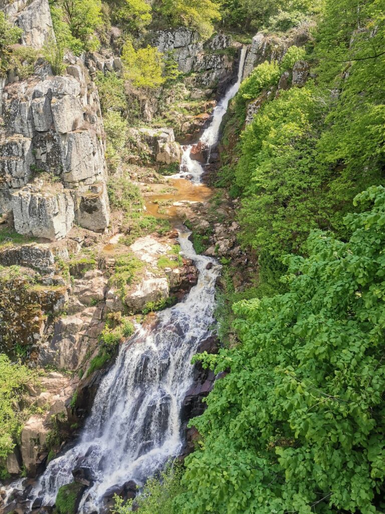 Cascade du Saut du Chien, Aubrac