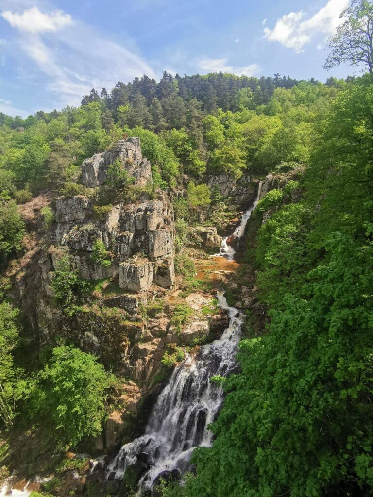 Cascade du Saut du Chien, Aubrac