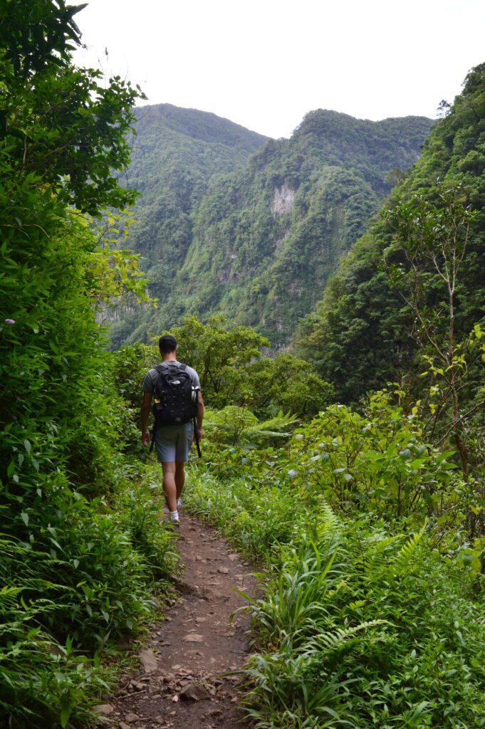 Sur le chemin de la Cascade Blanche