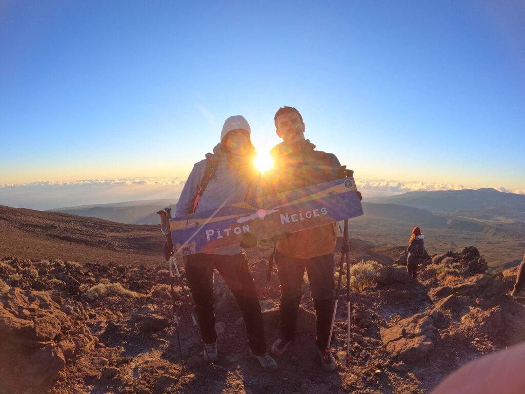 Nous, sur le toit de l'Océan Indien