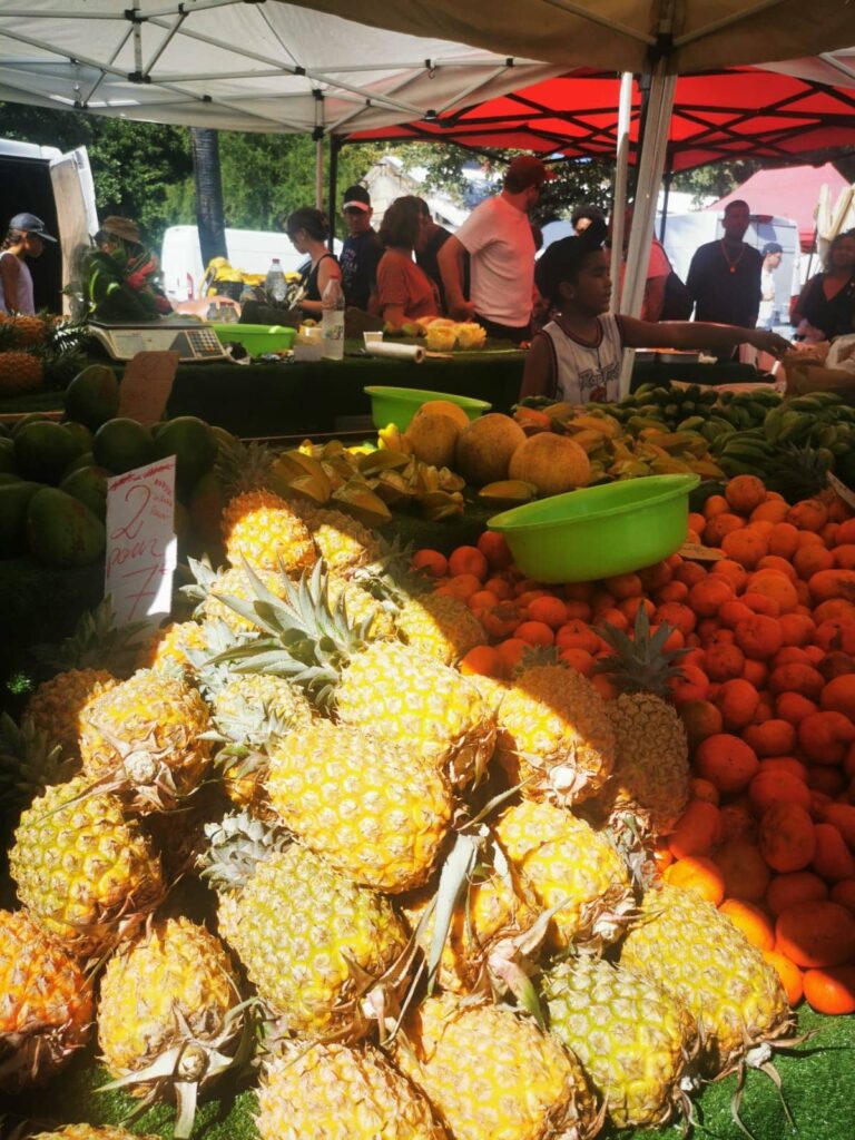 Le marché de Saint-Paul, La Réunion