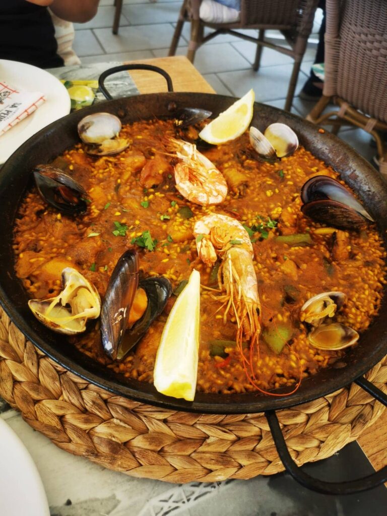 Paëlla à Porto Cristo